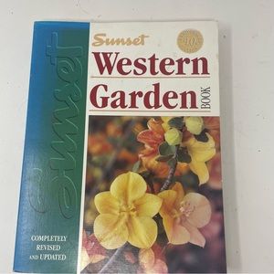 SUNSET WESTERN GARDEN Paperback Vintage 40th Edition Garden Book 1995